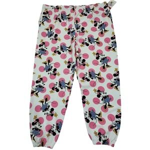 Disney Minnie Mouse Women's 2XL  Pink and White Pantsuit‎ Size 2XL
